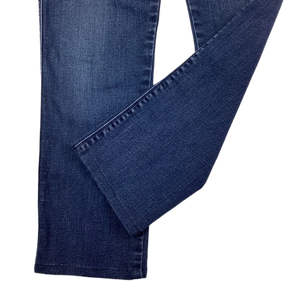 7 For All Mankind Kimmie Straight Leg Jeans Like New Cropped - Picture 6 of 9